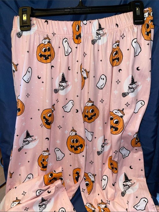 Peanuts Other - Peanuts Pink Halloween Pumpkin & Ghost Pajama Pants